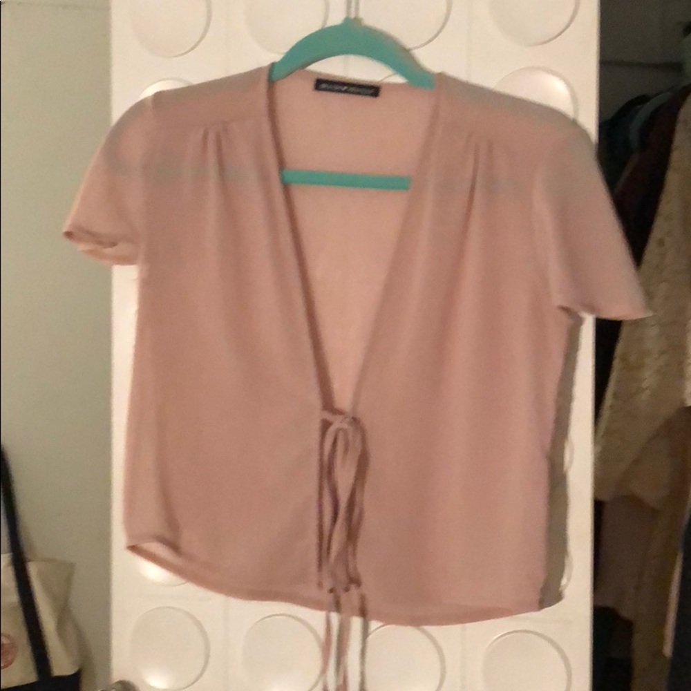 Sheer tie-up cover-up